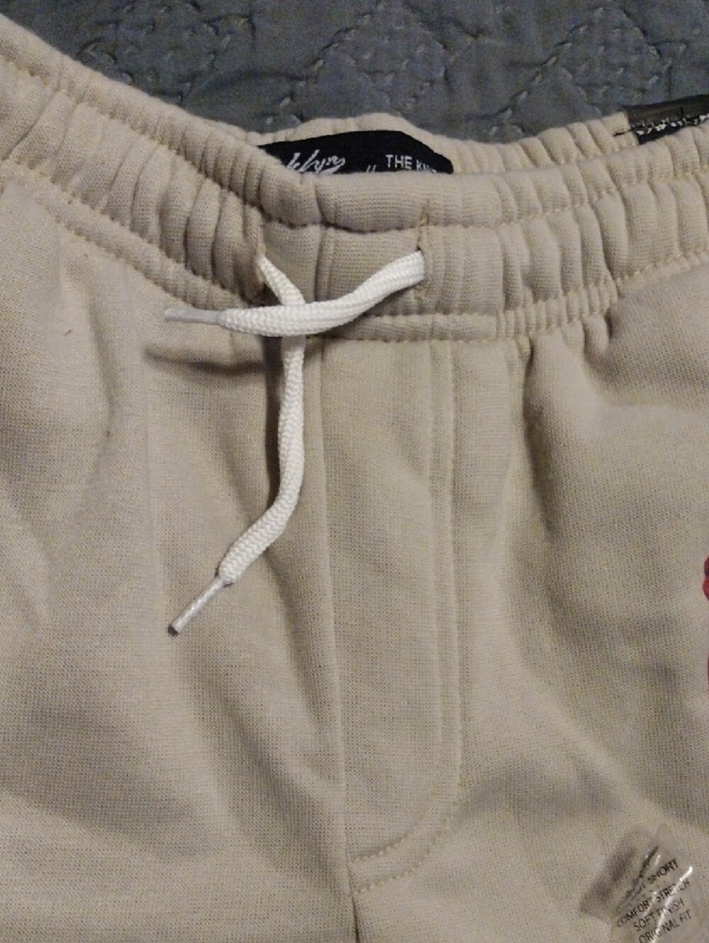 Blessed Boys Graphic Beige Cotton Shorts - Picture 9 of 10